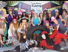 August 17th 2019 MADCAP Mardi Gras Magic Salt River Tubing.